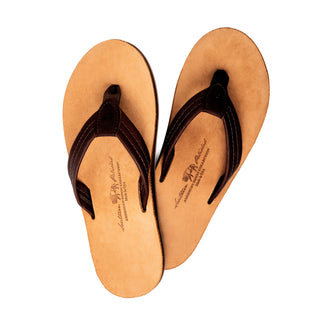 The Okaloosa - Mahogany Bison on Sahara Nubuck