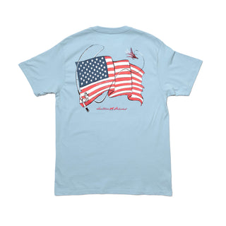Old Glory Short Sleeve Tee Chambray