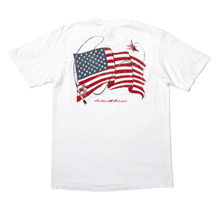 Old Glory Short Sleeve Tee White