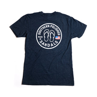 Southern Polished Tee - Washed Navy