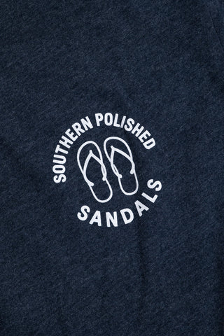 Southern Polished Tee - Washed Navy