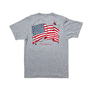 Old Glory Short Sleeve Tee Heather