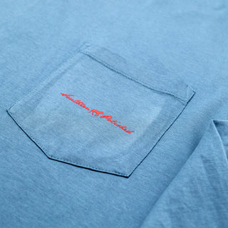 Old Glory Long Sleeve Pocket Tee Slate