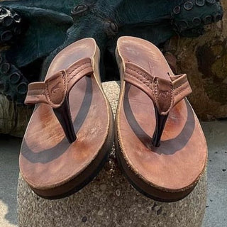 Southern Polished sandals on an adventure