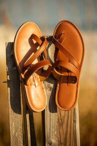 Womens Leather Sandals, made in the USA