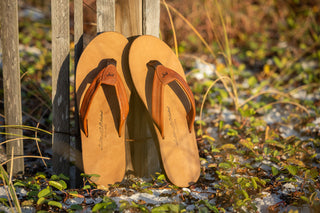 SP Leather Sandals, made in the USA